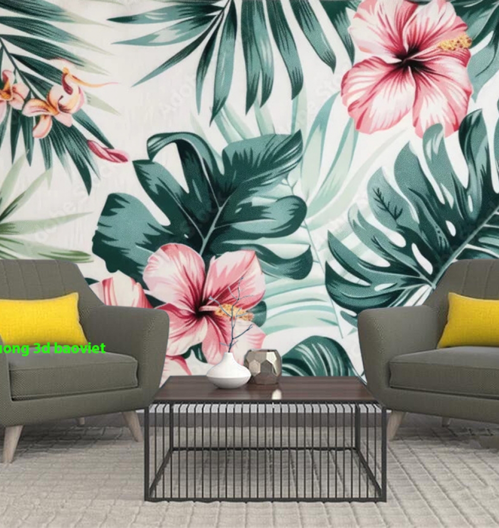 Giấy dán tường tropical n2005-341