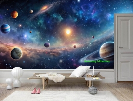 Tranh dán tường 3d galaxy n2005-338