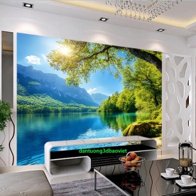 Tranh dán tường phong cảnh thiên nhiên siw223