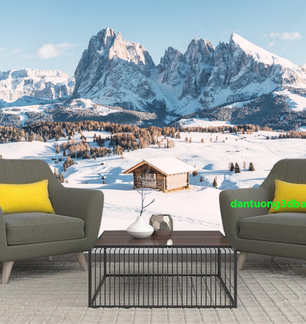 Tranh dán tường sông núi n2005-335