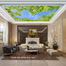 Living room wallpaper c206