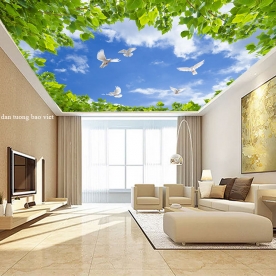 Living room wallpaper c207