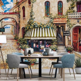 Wallpaper for cafe fm498