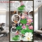 High quality double-sided glass decal se062