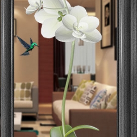 High quality glass decal se065