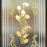 High-end 3d glass decals se057