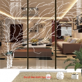 Art glass decal sticker glass052