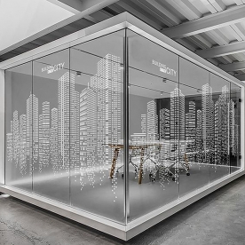 Art glass decal me381