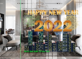 High-end New Year's glass decals se069