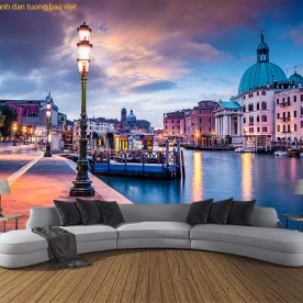 Wallpaper for living room fm552