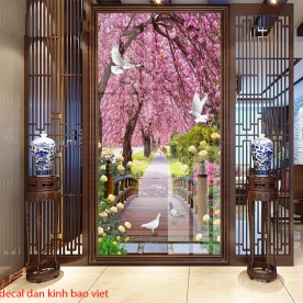 Me360 double-sided glass painting