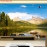 River and mountain wall mural me364