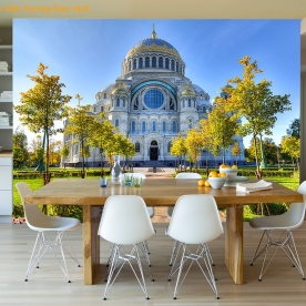 City scene mural me346