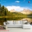 River and mountain wall mural me364
