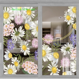 Decal dán kính 3d cao cấp trong suốt se152