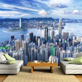 Tranh dán tường cảnh thành phố n2003-323