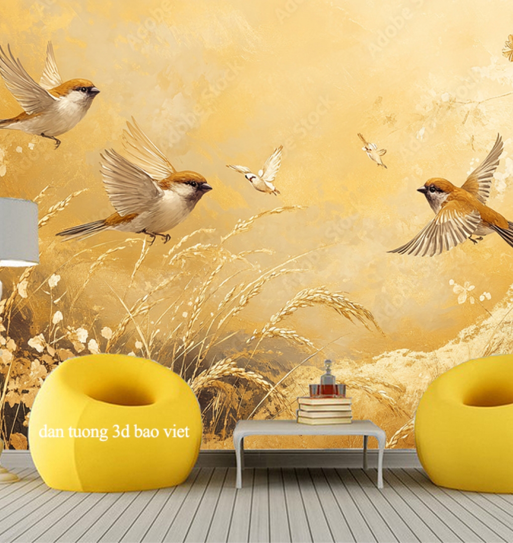 Giấy dán tường 3d n2005-348