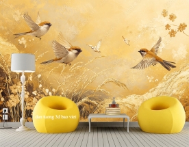 Giấy dán tường 3d n2005-348