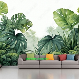 Giấy dán tường tropical n2005-347