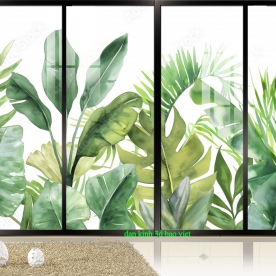 Tranh dán kính 3d 2 mặt n2026-002