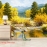 Wallpaper for natural landscape tr342