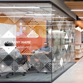 3d art glass decal sticker glass055