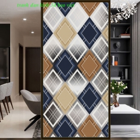 High quality 3d frosted glass decal se077