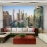 Wallpaper living room 3d landscape fm561