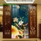 Double-sided glass painting k432