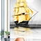 Double-sided glass painting with smooth sailing k430