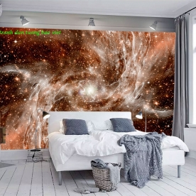 3d wall mural galaxy c221