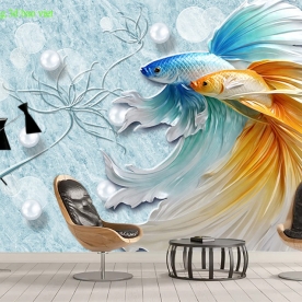 Giấy dán tường 3d n2004-10