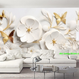 Giấy dán tường phòng khách n2005-21