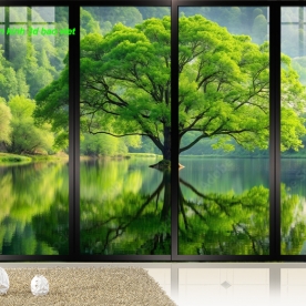 Tranh dán kính 3d 2 mặt n2005-25