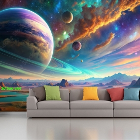 Tranh dán tường 3d galaxy n2005-20
