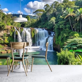 Tranh dán tường thác nước n2005-43