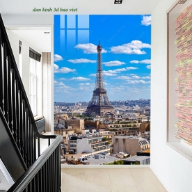 Tranh dán kính 3d 2 mặt phong cảnh n2026-46