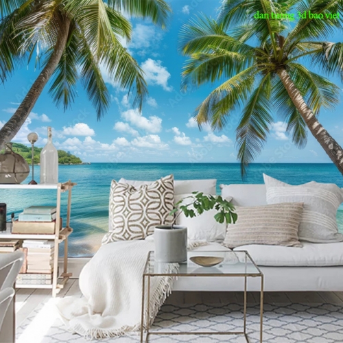 Tranh dán tường phong cảnh biển n2026-54