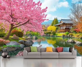 Tranh dán tường phong cảnh thiên nhiên n2026-39