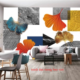 Wallpaper living room h329