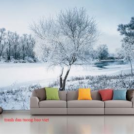 Beautiful landscape wallpaper for bedroom tr344