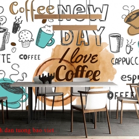 Wallpaper for cafe fm524