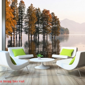 Mountain river murals m104