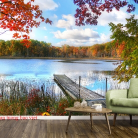 Mountain river murals m105