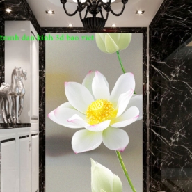 High quality frosted glass decal with light se083