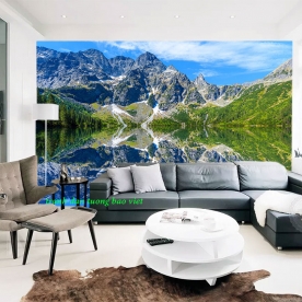 3d mountain river murals m115