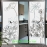 Decal dán kính nghệ thuật trong suốt glass126