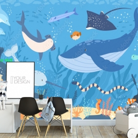 Giấy dán tường trẻ em n2004-35