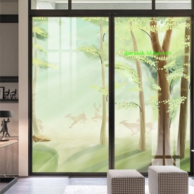 Tranh dán kính 3d 2 mặt đẹp sek236