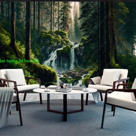 Tranh dán tường cho quán cafe n2004-40